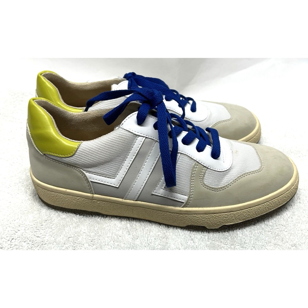 Mi.iM Women's Goldie Size 9 White Yellow Sneakers Shoes